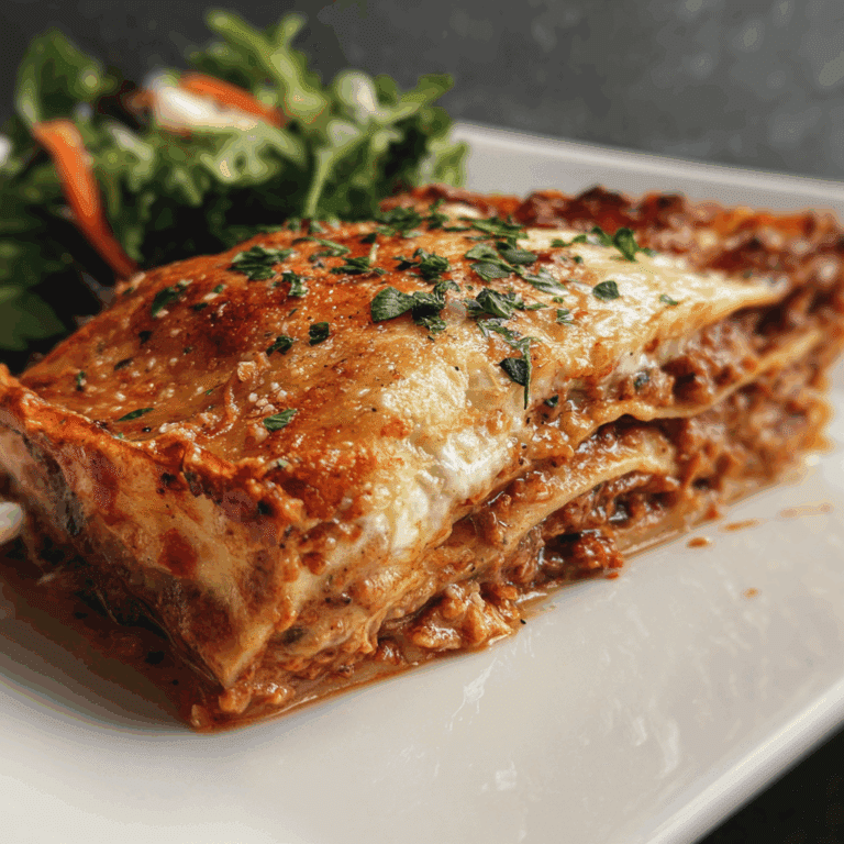 Gluten Free High Protein Lasagna
