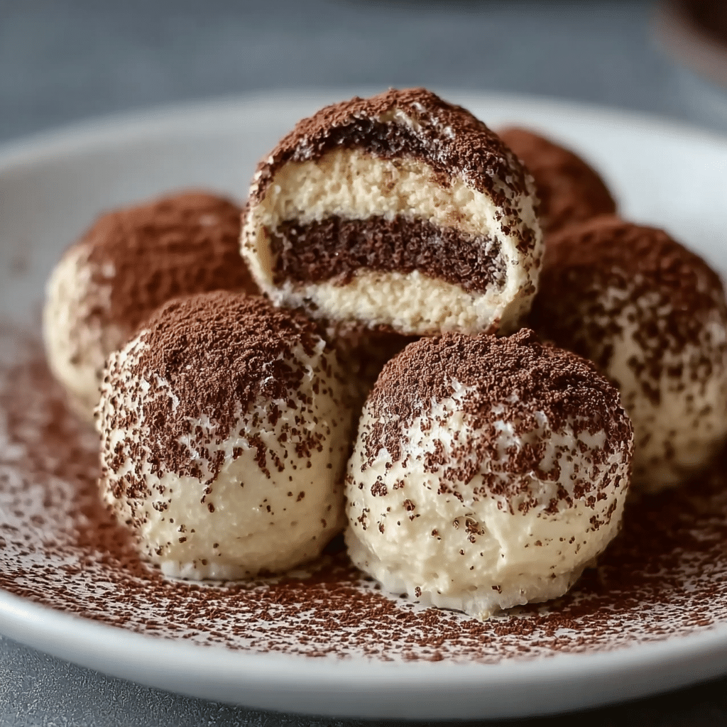 Irresistible No-Bake Tiramisu Balls