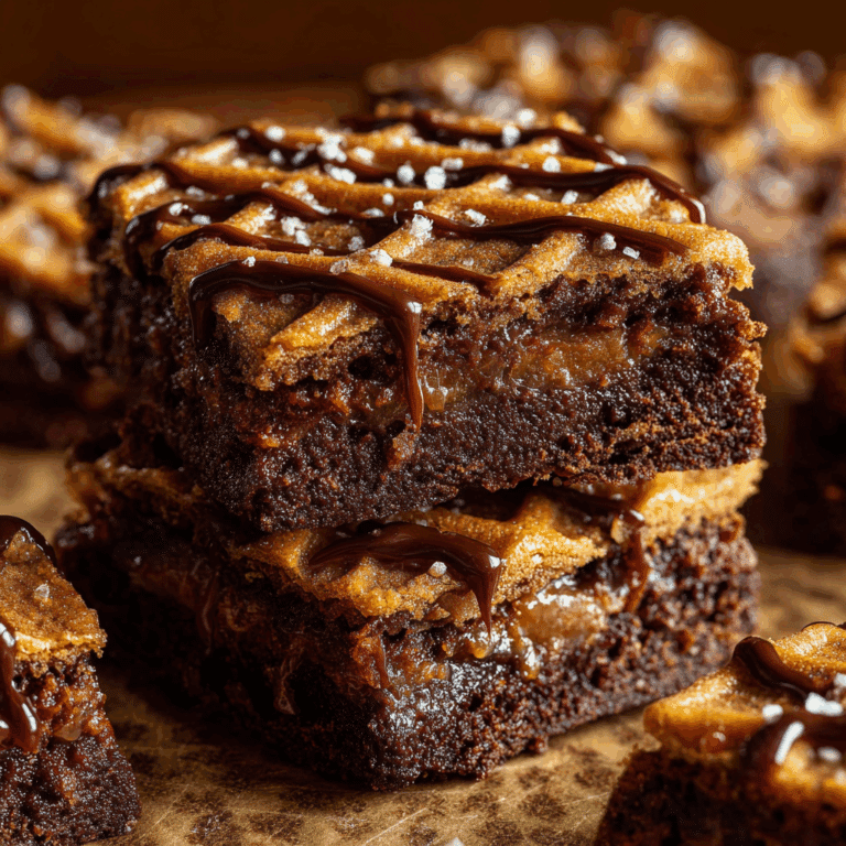 Irresistible Stroopwafel Brownies