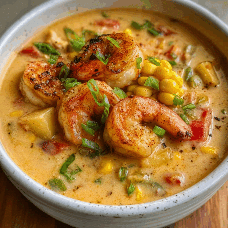 New Orleans Shrimp & Corn Chowder