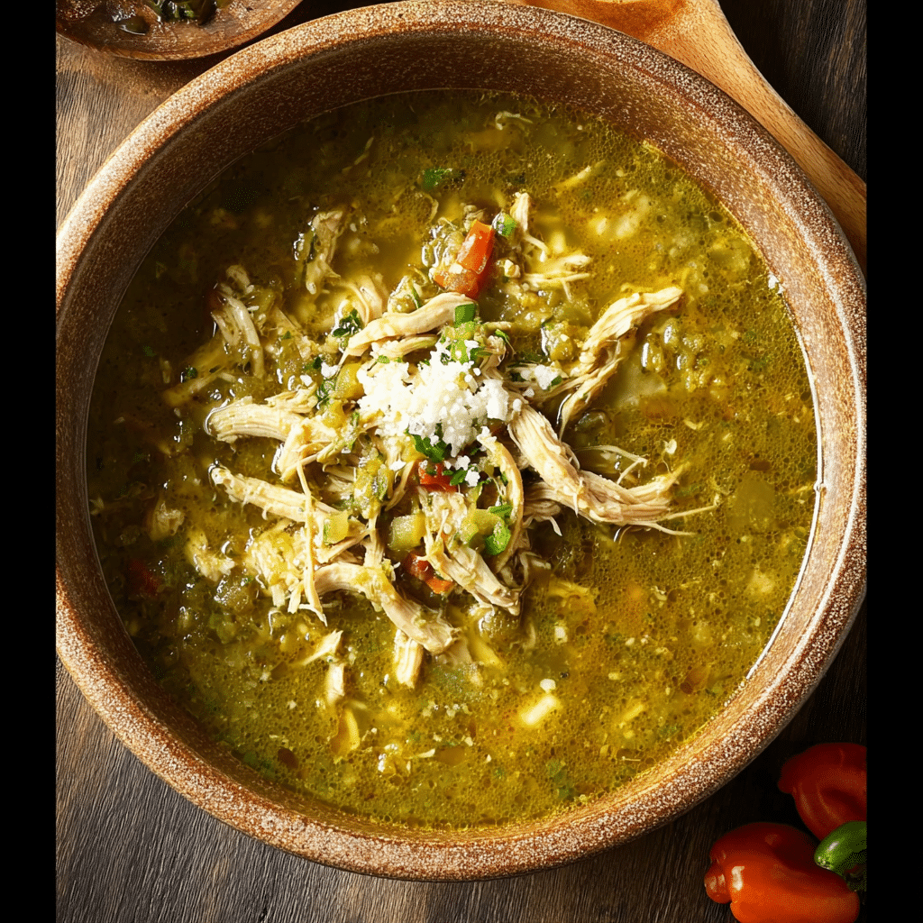 Santa Fe Green Chile Chicken Soup