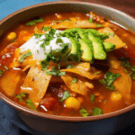 Slow Cooker Chicken Tortilla Soup