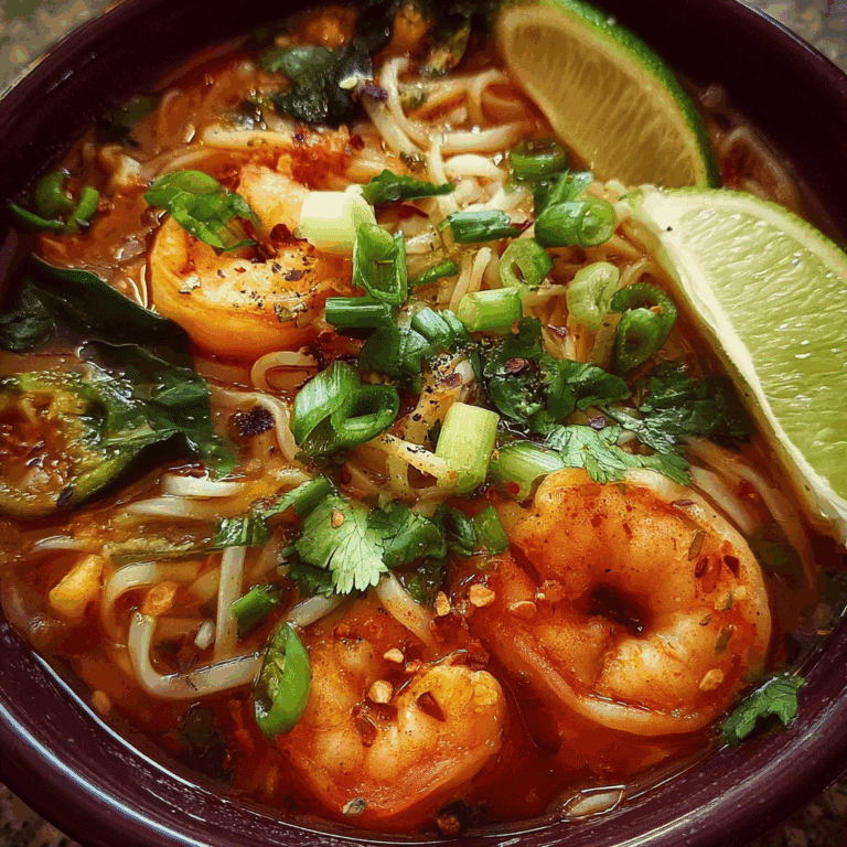Spicy Shrimp Pho