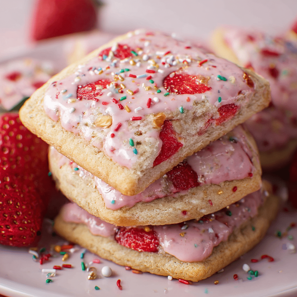 Strawberry Cookies