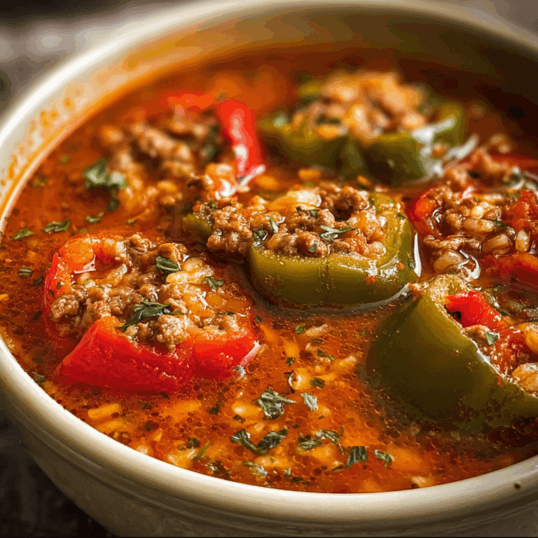 Stuffed Pepper Soup
