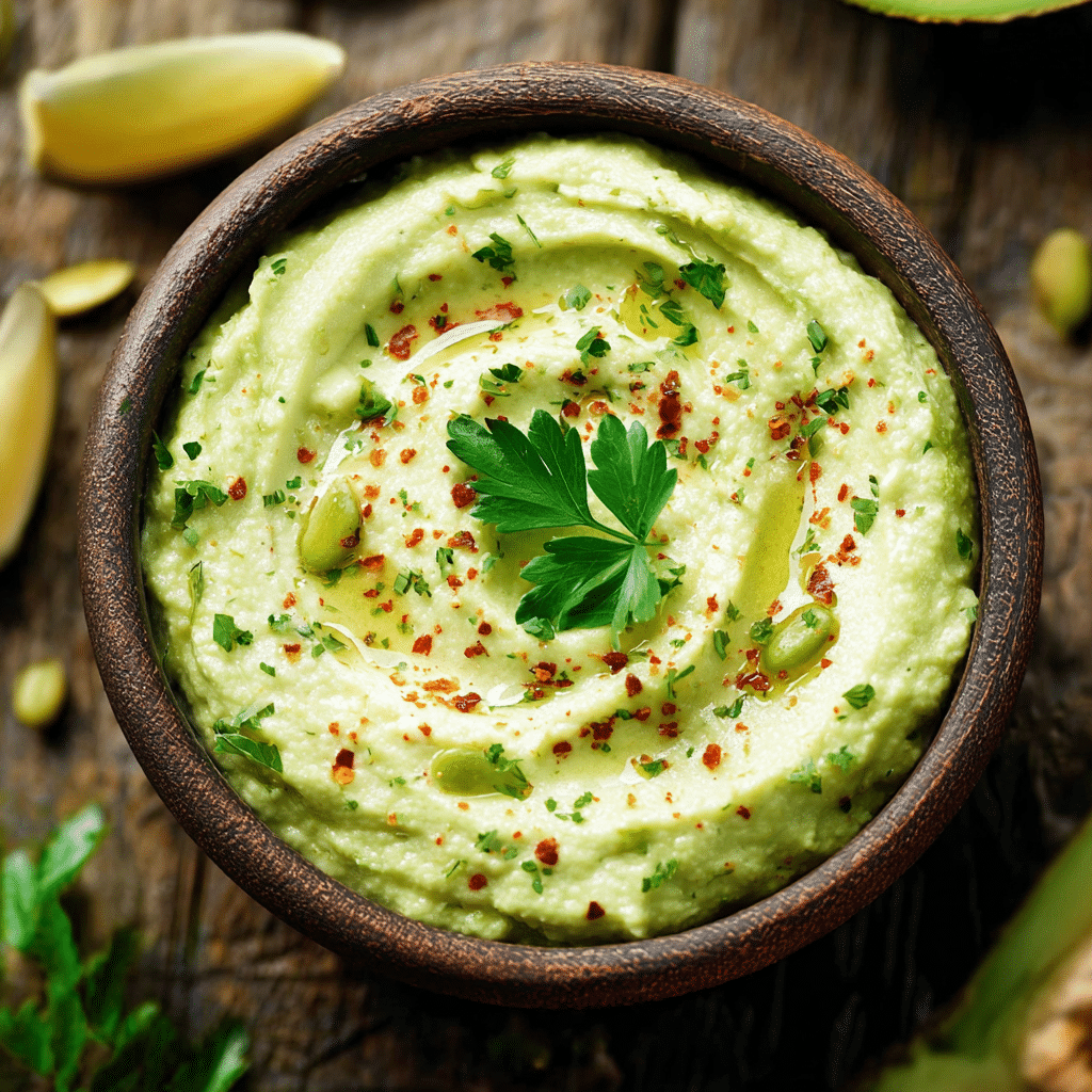 Avocado Cottage Cheese Dip