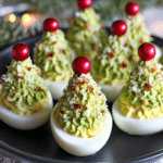 Christmas Tree Deviled Eggs!