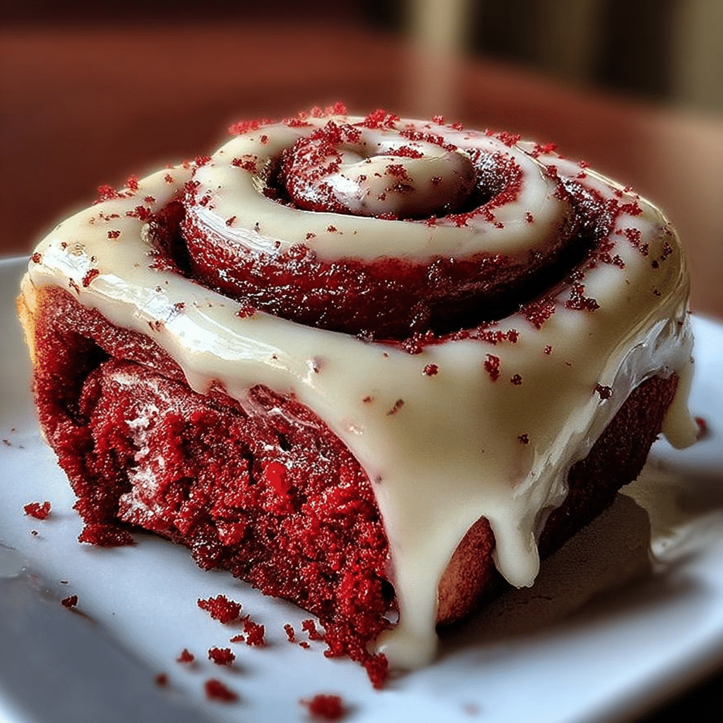 Creative Cinnamon Rolls: Red Velvet Edition