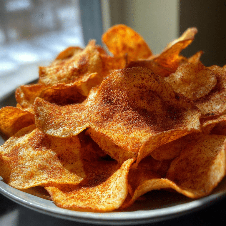Crispy Homemade Lentil Chips