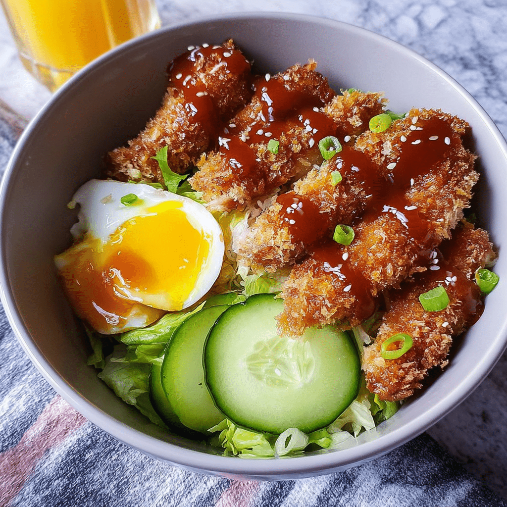Crispy Japanese Katsu Bowls