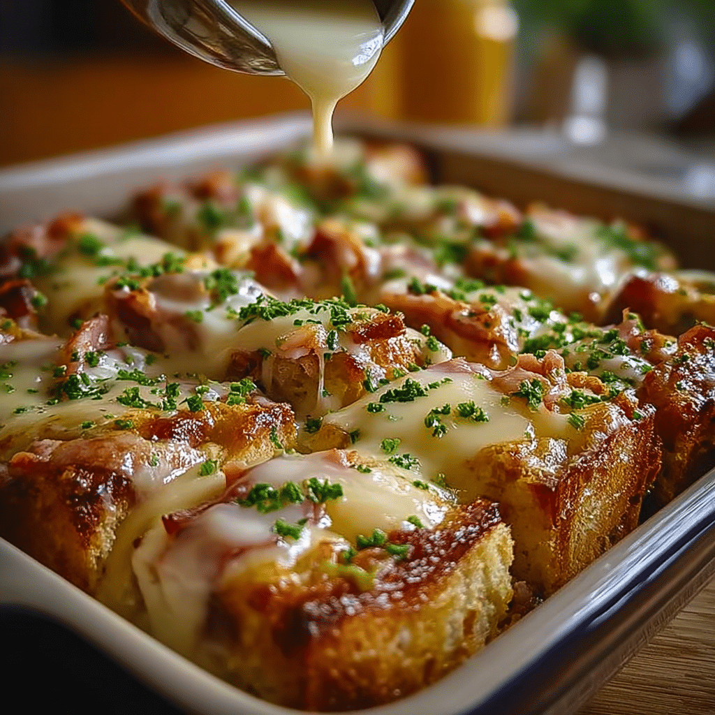 Eggs Benedict Casserole Bake