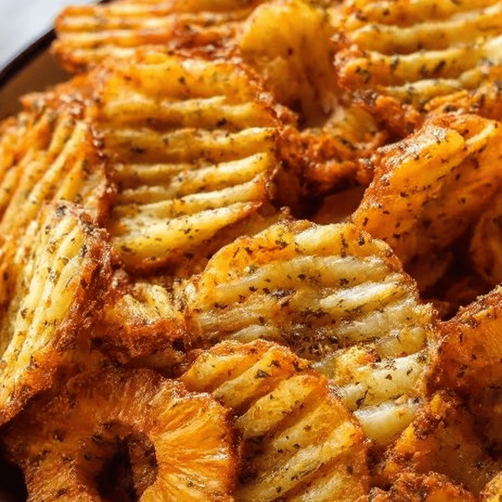 Fried Pineapple Rings