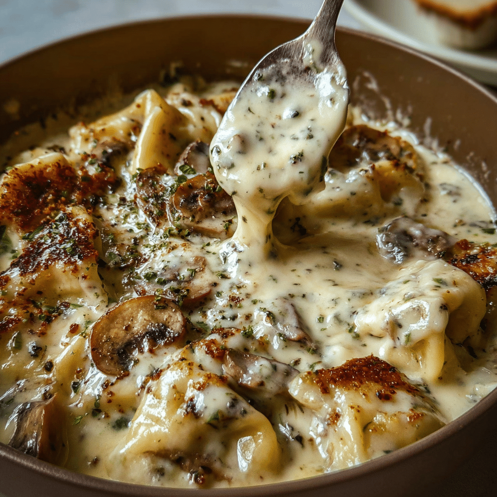 Gorgonzola Truffle Cream Sauce Recipe