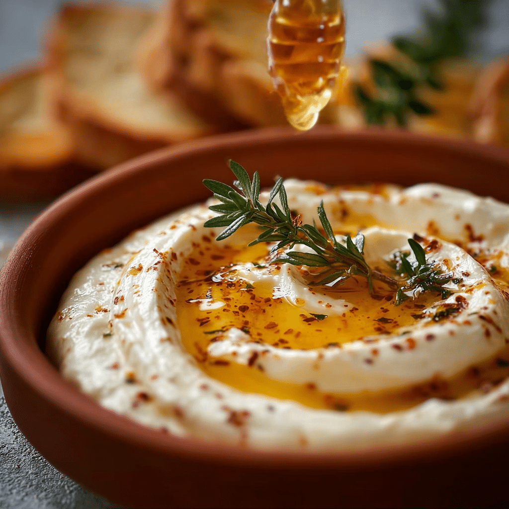 Hot Honey Cream Cheese Dip