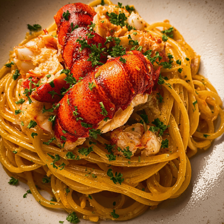 Lobster Bucatini Pasta Recipe