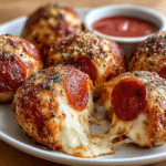 Pepperoni Pizza Bombs Recipe