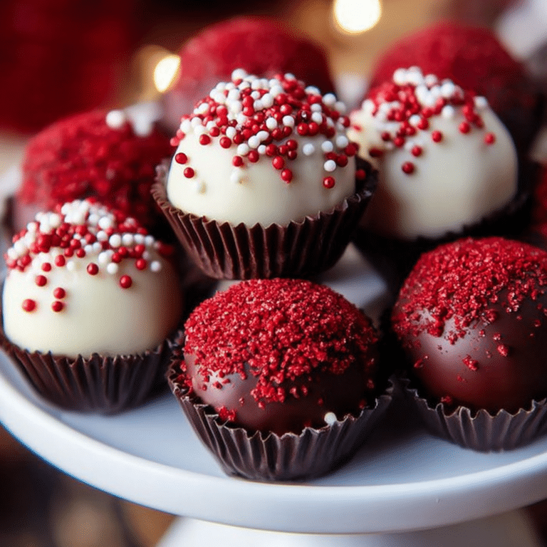 Red Velvet Truffles