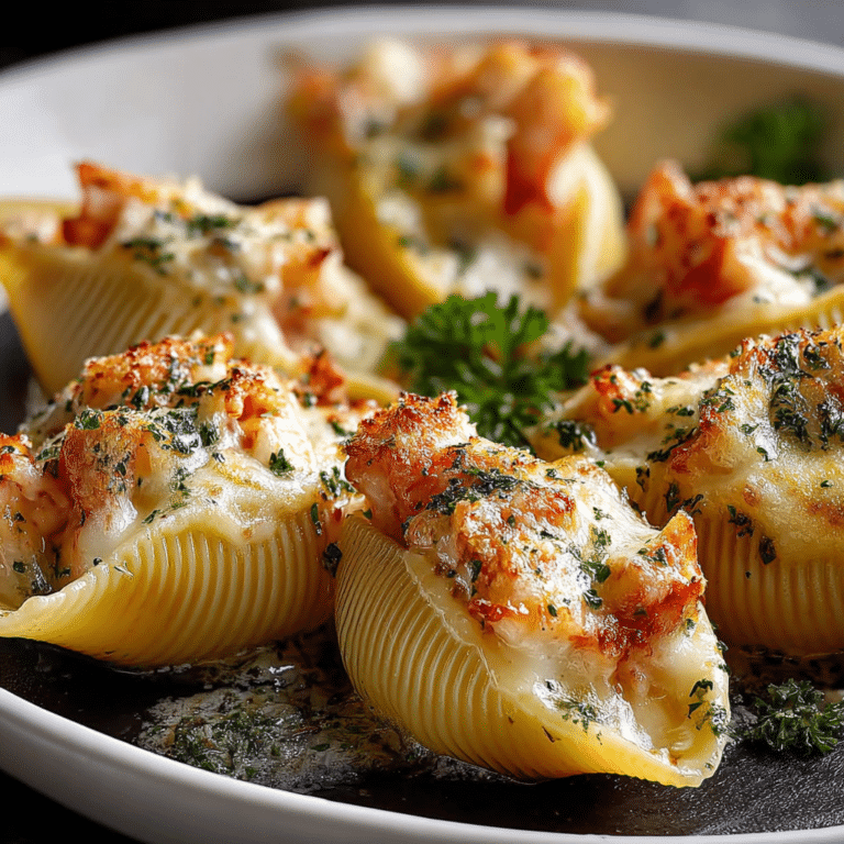 Seafood Stuffed Shells