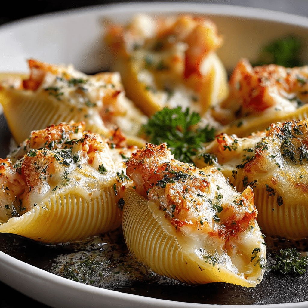 Seafood Stuffed Shells