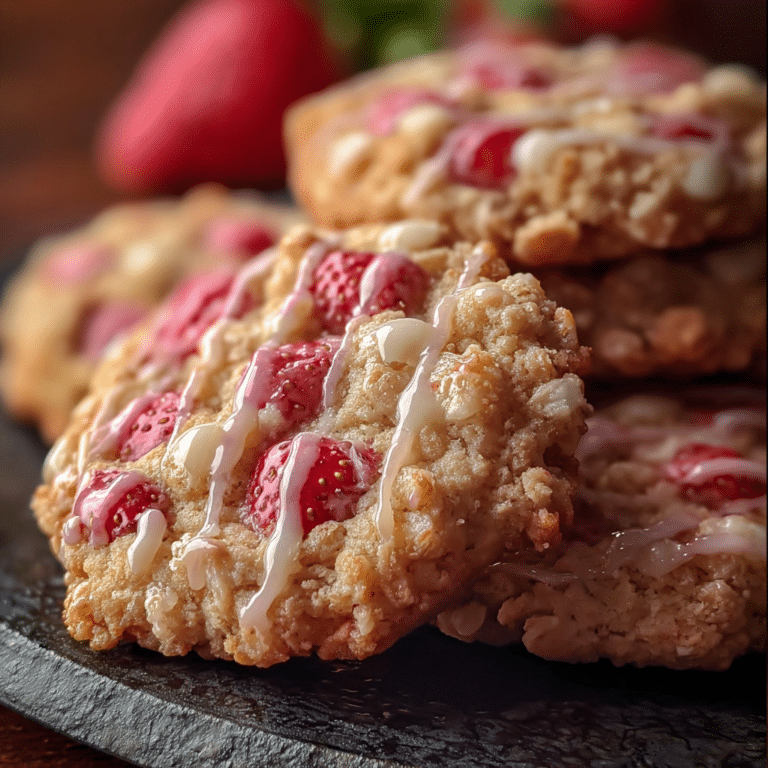 Strawberry Crunch Cookies