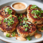 Asian Tuna Cakes with Spicy Mayo
