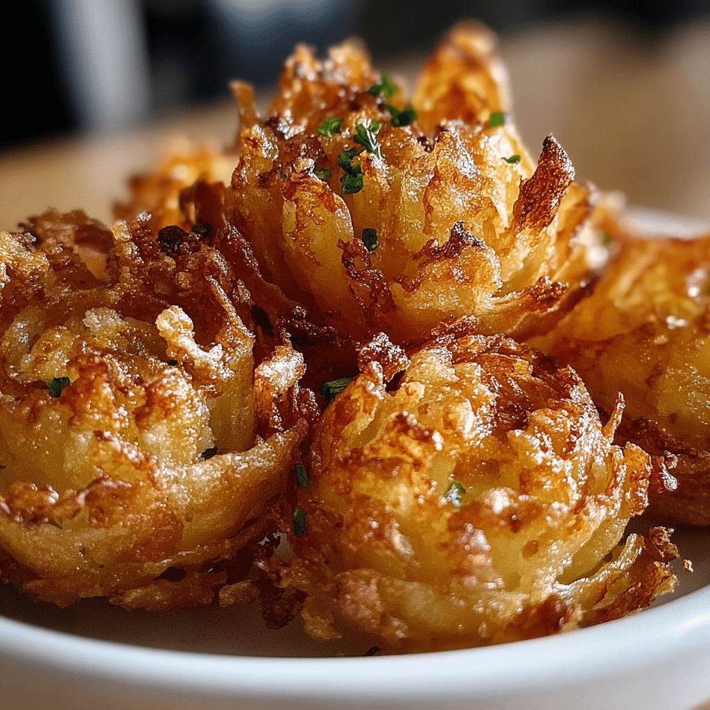 Bite-Sized Blooming Onions