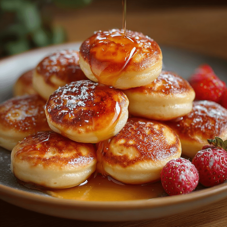 Breakfast Pancake Poppers
