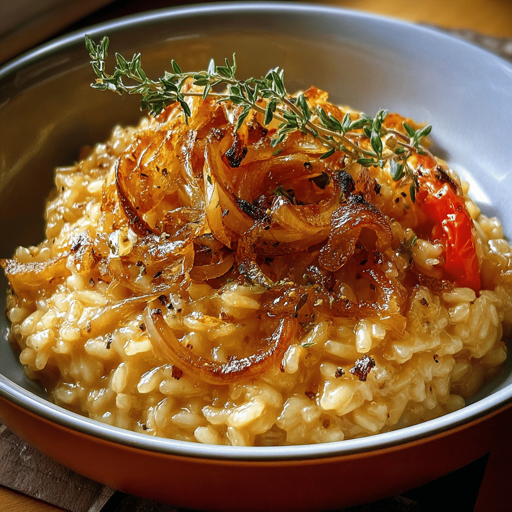 Caramelized Onion Risotto