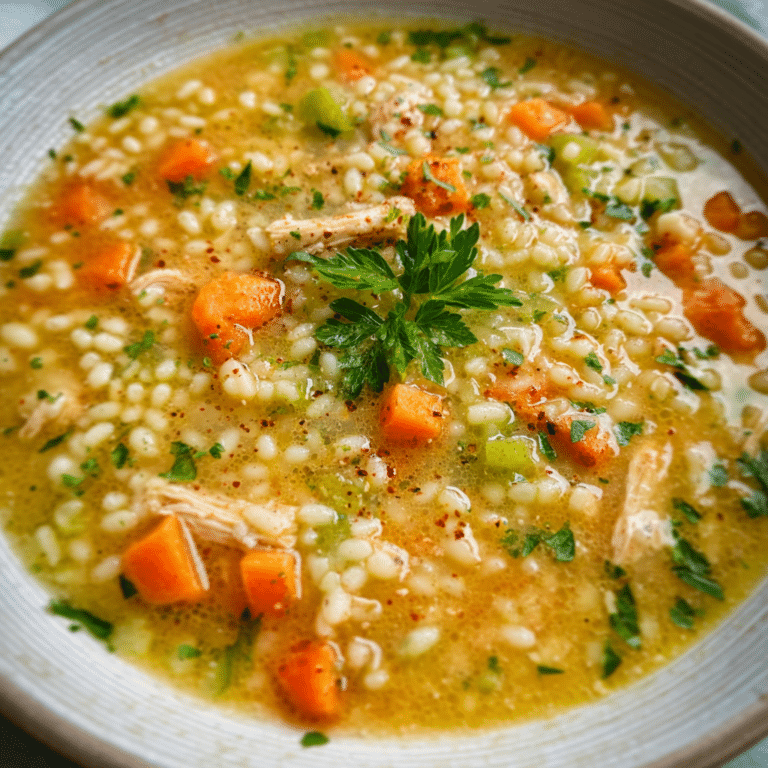 Chicken Pastina Soup
