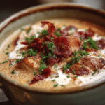 Crack Chicken Soup with Bacon & Cream Cheese