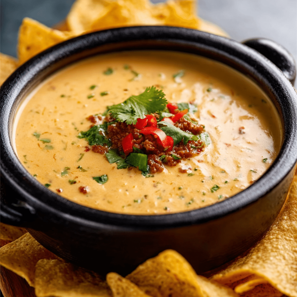 Creamy Chorizo Queso Dip