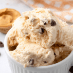 Creamy Peanut Butter Cottage Cheese Ice Cream