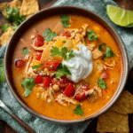 Instant Pot Chicken Enchilada Soup