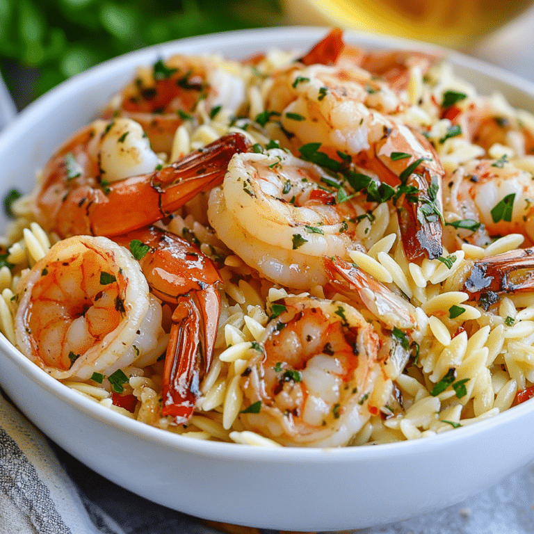 One Pot Marry Me Shrimp and Orzo Pasta