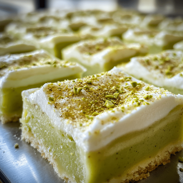 Pistachio Pudding Sugar Cookie Bars