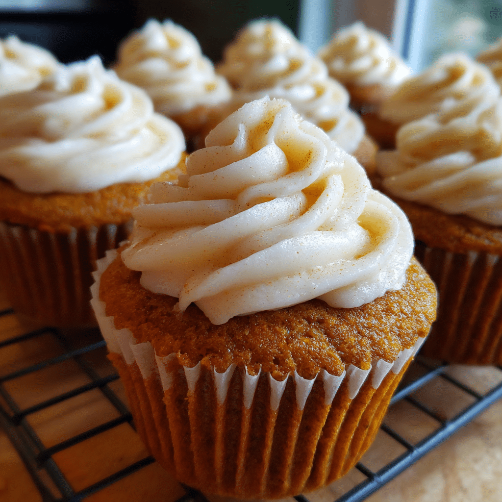 Pumpkin Cupcakes recipe