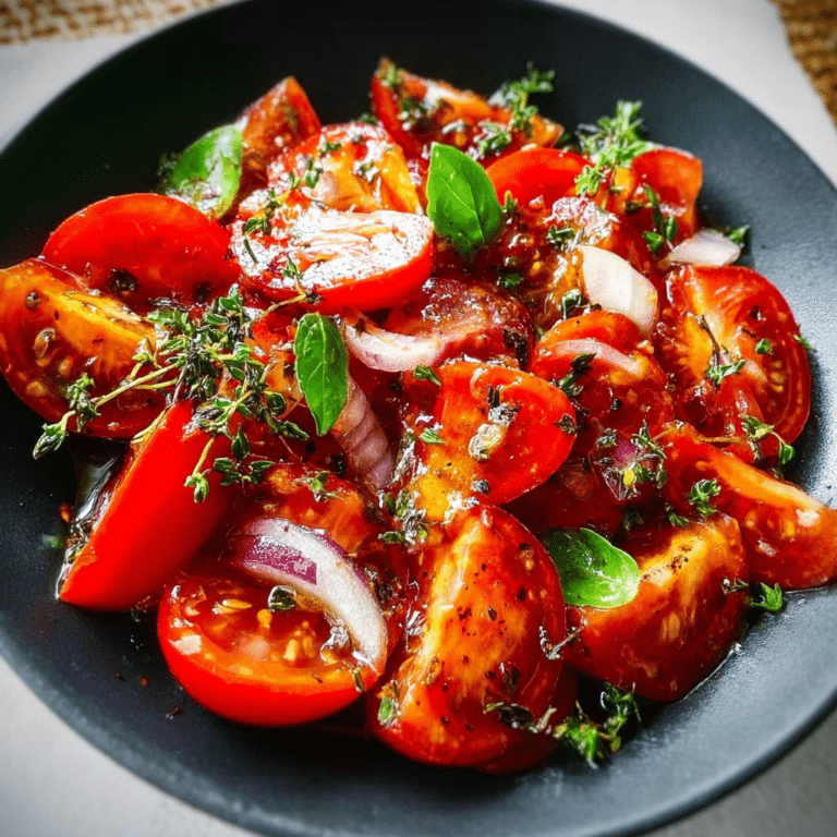Simple Tomato Salad