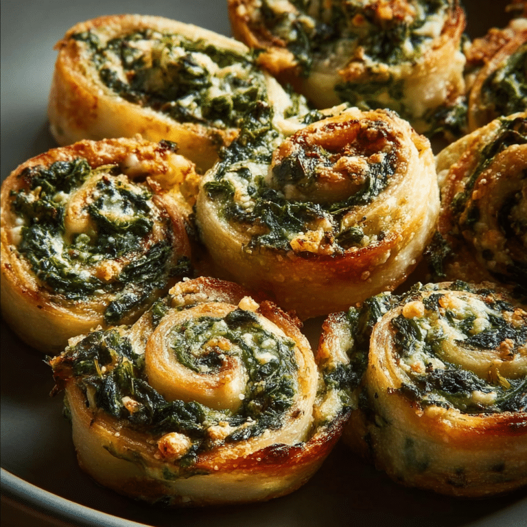 Spinach Dip in Bite-Sized Pinwheels