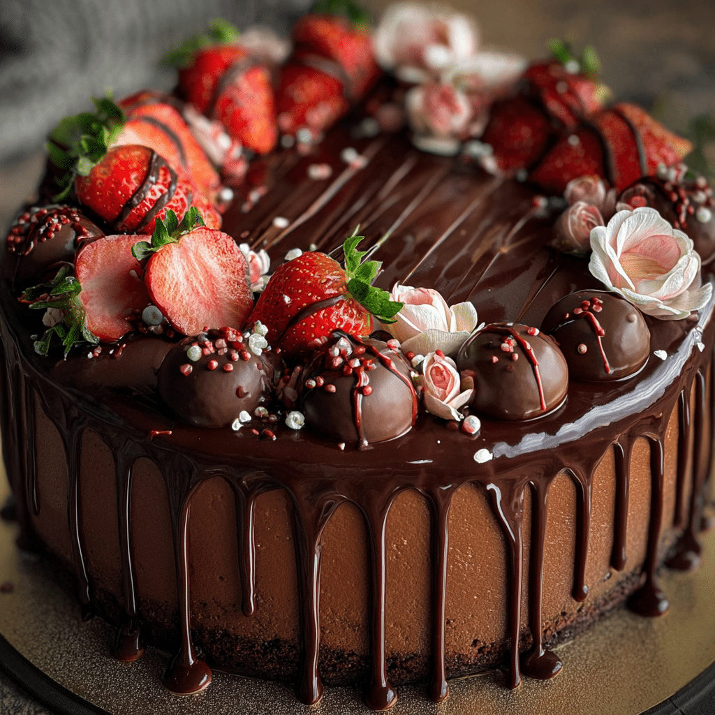 Valentine’s Day Chocolate Cake