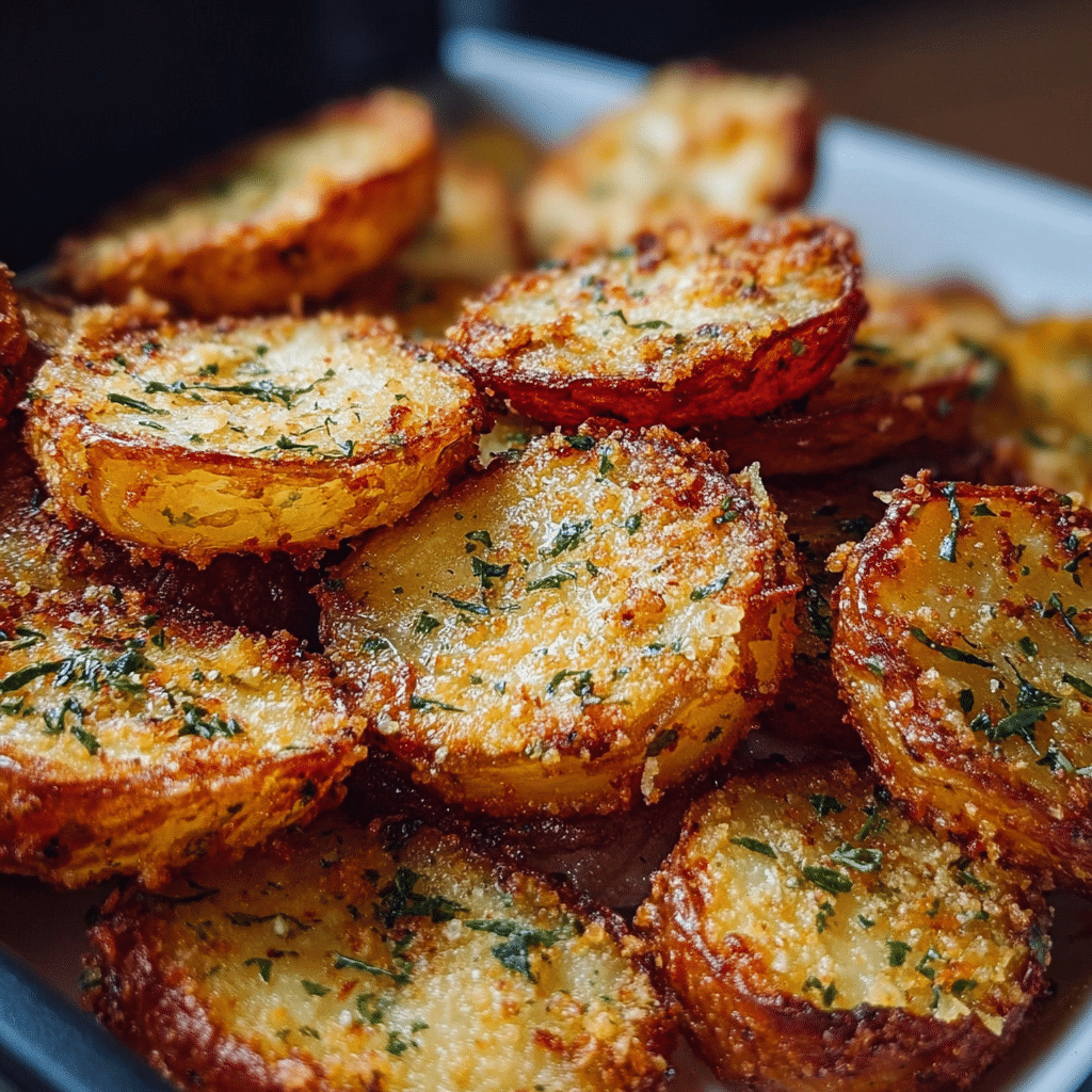 Air Fryer Sliced Potatoes