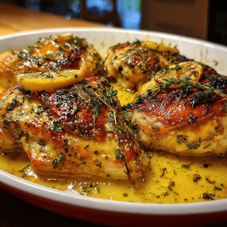 Baked Lemon Butter Chicken