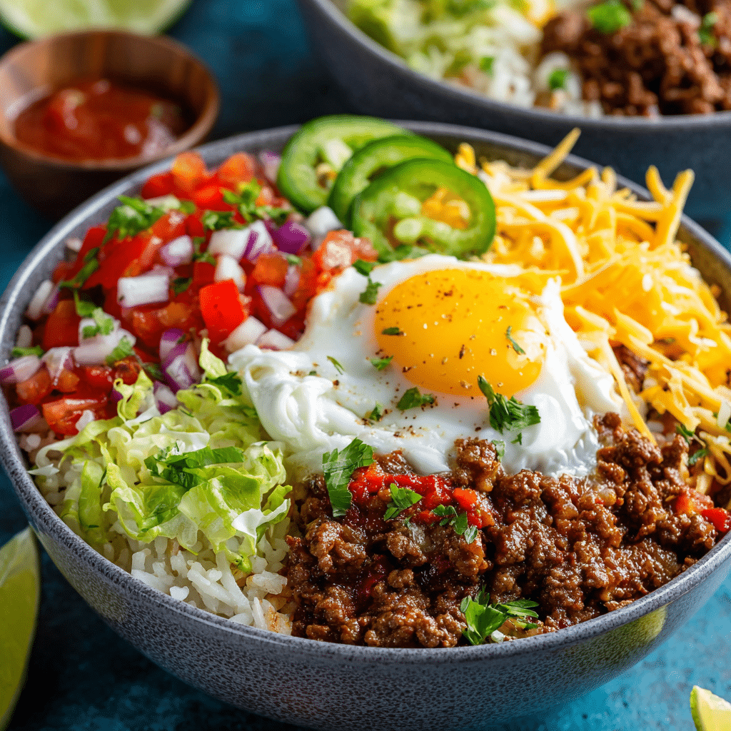 Beef Taco Bowls