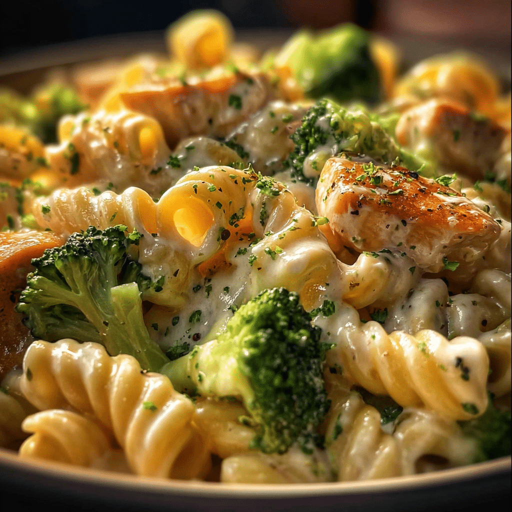 Creamy Chicken and Broccoli Pasta