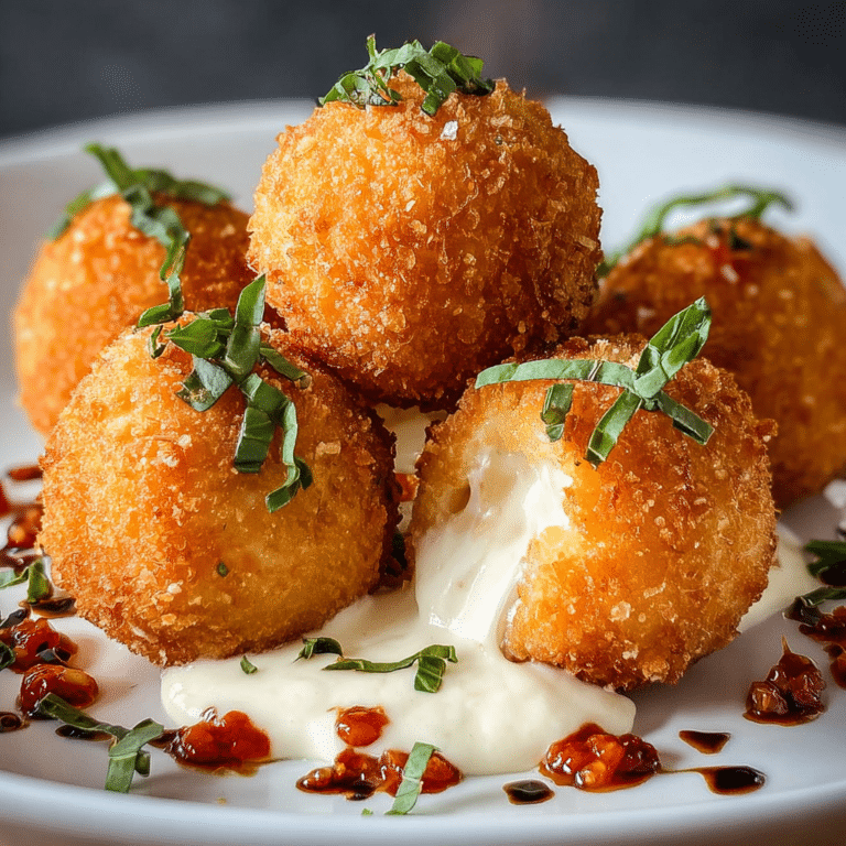 Crispy Mozzarella Balls