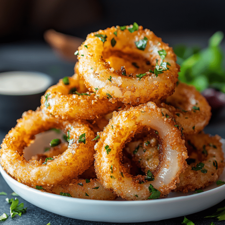 crispy onion rings