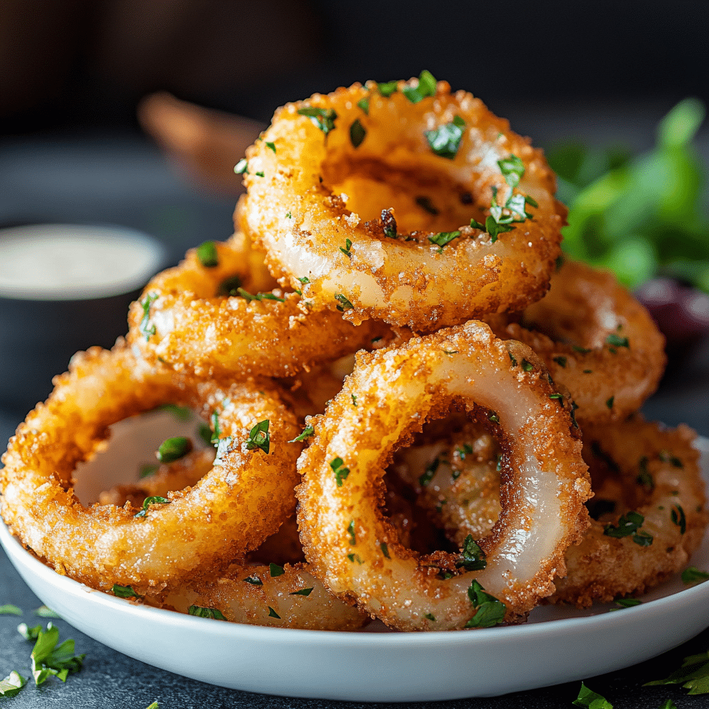 crispy onion rings