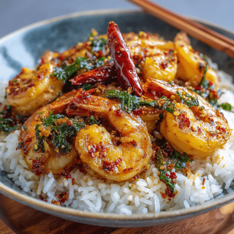Honey Turmeric Shrimp with Rice