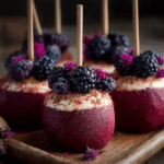 Blackberry Cheesecake Pops