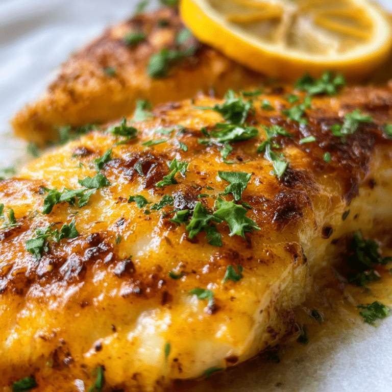 Buttery Cheesy Basa