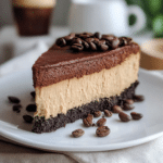 Coffee Brownie Cheesecake